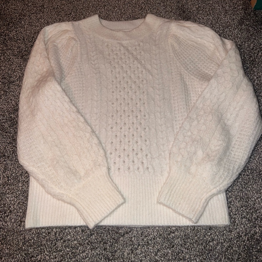 White sweater